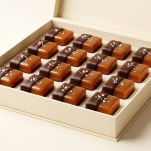 Salted Caramel Squares Box